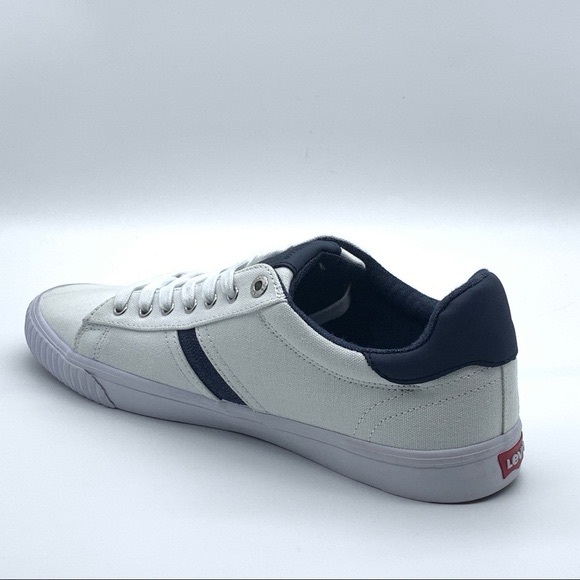 MAXSOLD Levi’s Low Top Lace Up Mens Sneakers - Picture 6 of 9